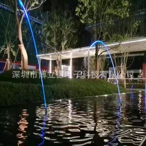 波光跳泉跳跳泉喷泉水景设备制作安装工厂互动装置户外光亮泉小型