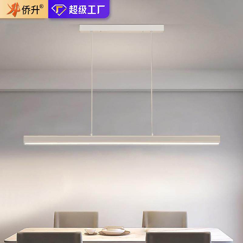 极简吊创意北台型欧长条灯饭厅灯前台吧一字998装饰灯简约现代餐