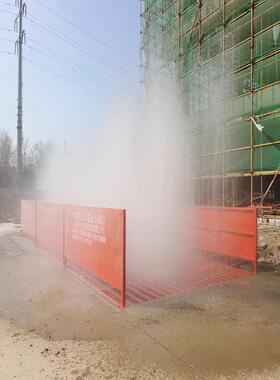 工程机建筑工地洗洗车台全自动红外感器工业应DNC轮车辆冲洗平台