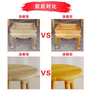 国硕木器漆底漆水性家具漆仿古清漆木工木地板翻新高定家具套装漆