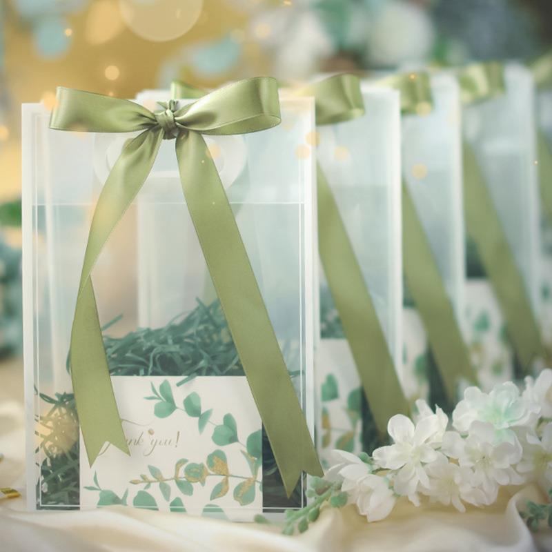 教师节手提礼物包装袋透明礼品袋大小号伴手礼袋塑料包装礼品袋子