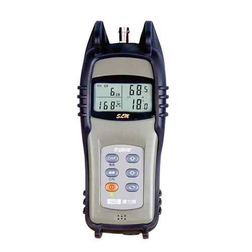 Deli Ds2002H手持式场强模拟电视信号测试仪双频有线电视电平计