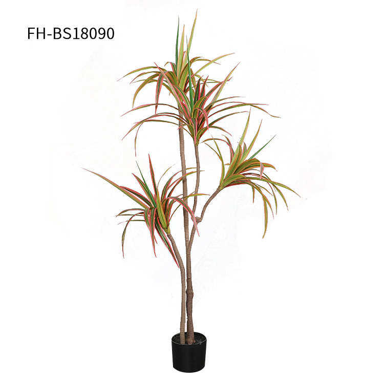 厂家直销 2盆景盆栽铁树仿真植物花假巴西室内仿真落地大型北欧头