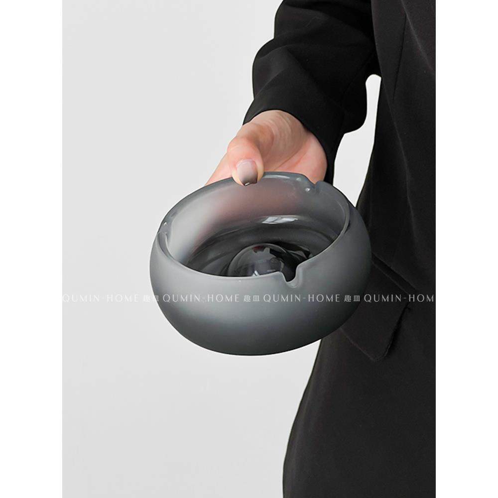 趣皿防飞灰家用客厅玻璃大烟灰缸高端大气上档次高级感创意办公室,节庆用品/礼品,时尚烟灰缸,淘宝优惠券,粉丝福利购,淘宝优惠卷