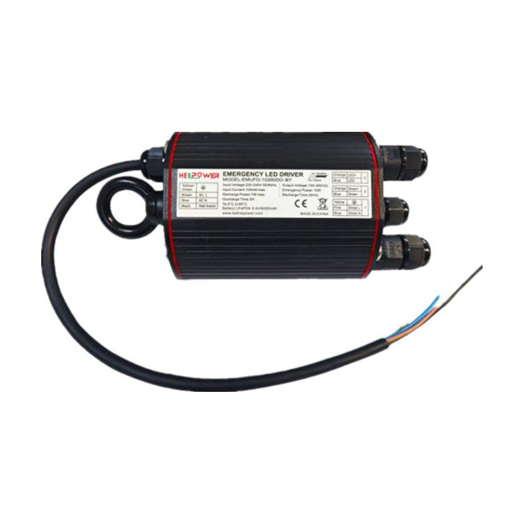 A可调功率工矿灯200W 150W 100W 带微波感应器调光功能和应急电源