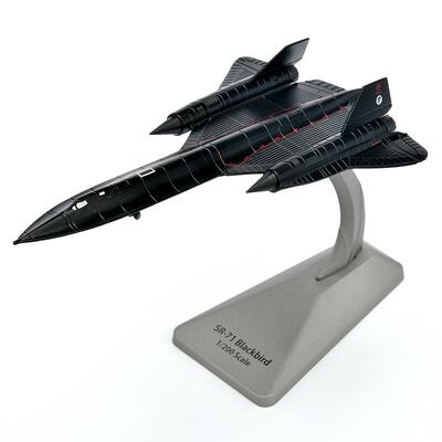 正品AF1 1/72S美国军R-7A黑鸟侦察机 空SR71合金成品飞机1模型1/2