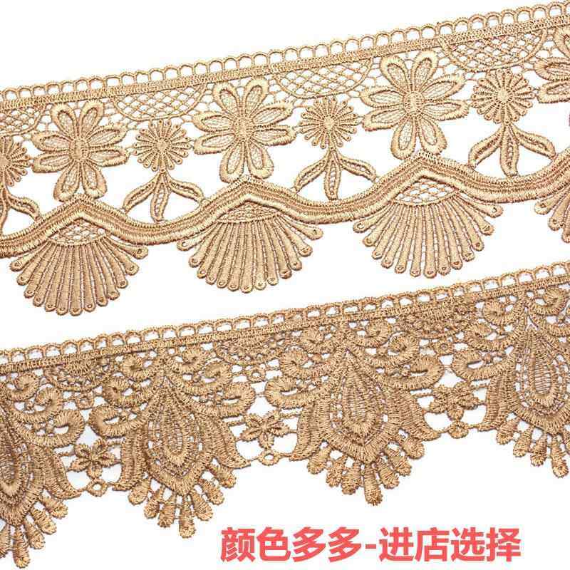 窗帘沙发椅套包边车套坐垫花边布料拼接装饰辅料水溶花边孔雀花,居家布艺,花边,淘宝优惠券,粉丝福利购,淘宝优惠卷