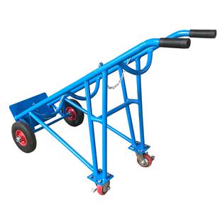 氧气瓶手推车二保焊机手推车气保焊机推车双气瓶二氧化碳推车定制