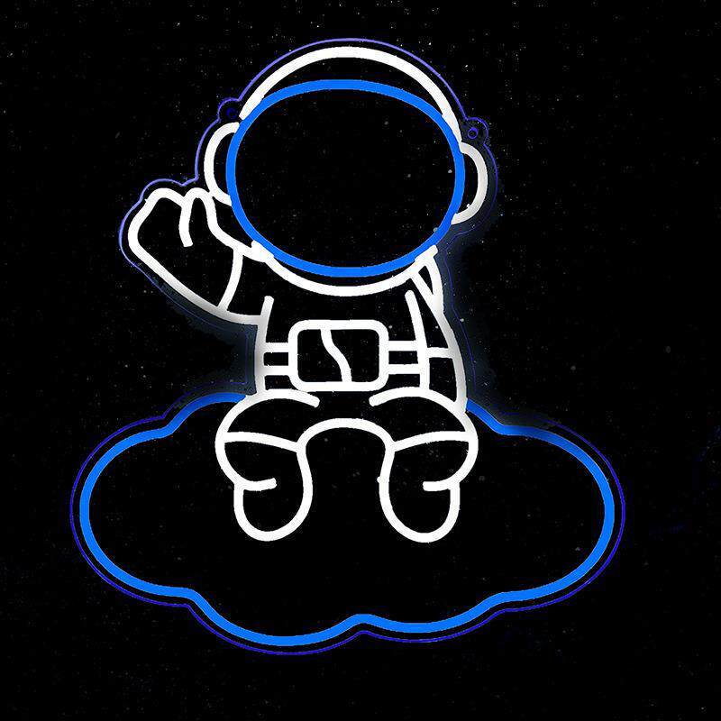 直销新款LED造型霓虹灯 酒吧餐厅太空星球装饰氛围灯房间发光霓虹