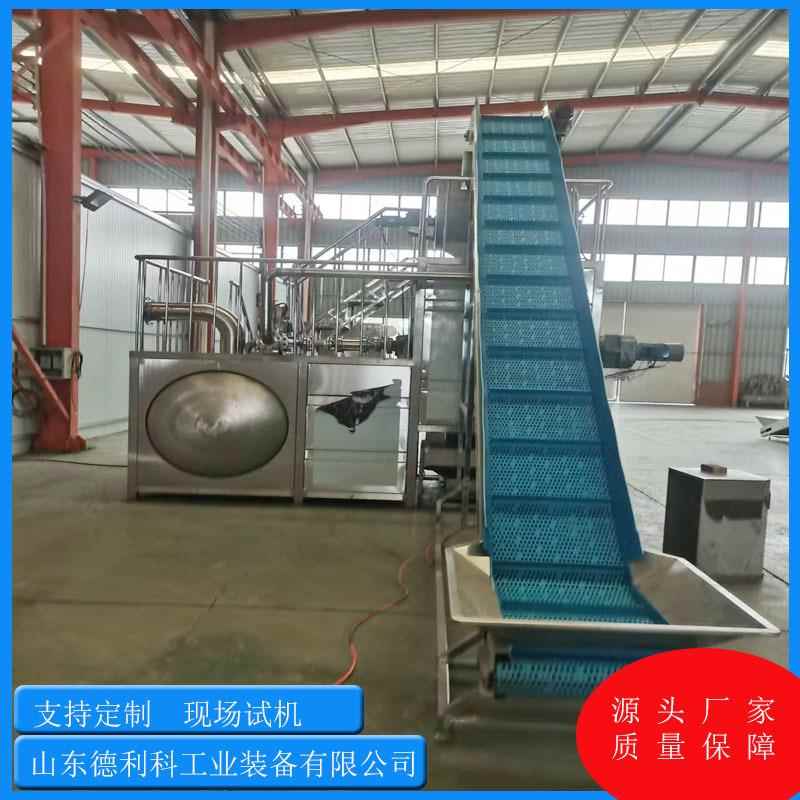 全自动蒸汽去皮机黄桃蒸汽去皮机新型果脯桃子水果蒸汽物理去皮机