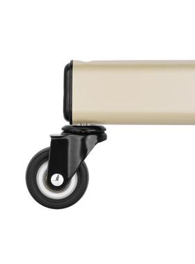 美发发廊推金色EIS万向轮移动升降工作置物收纳台车置物架小工具