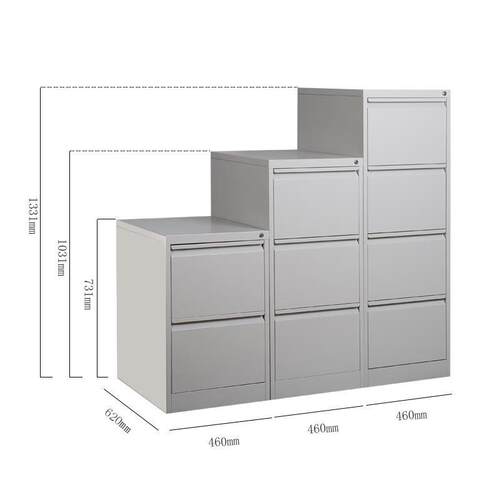 钢制卡箱挂劳柜公资置物料柜A式4FJQ-72152C快劳档案柜抽屉挂带锁