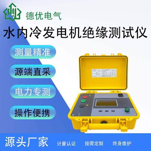 水内冷发电机绝缘测试仪数字高压绝缘电阻测试仪5000V