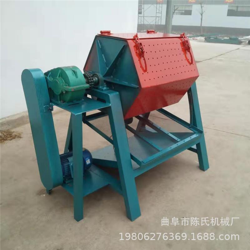 车床铝件抛光去毛刺机 铁件除锈六角滚桶抛光机型号 六角滚筒机