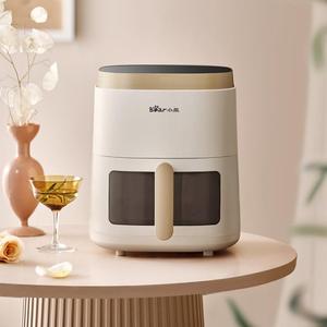 Bear/小熊电器可视空气炸锅5L无油烟微电脑触控蒸汽嫩烤QZG-F15E3