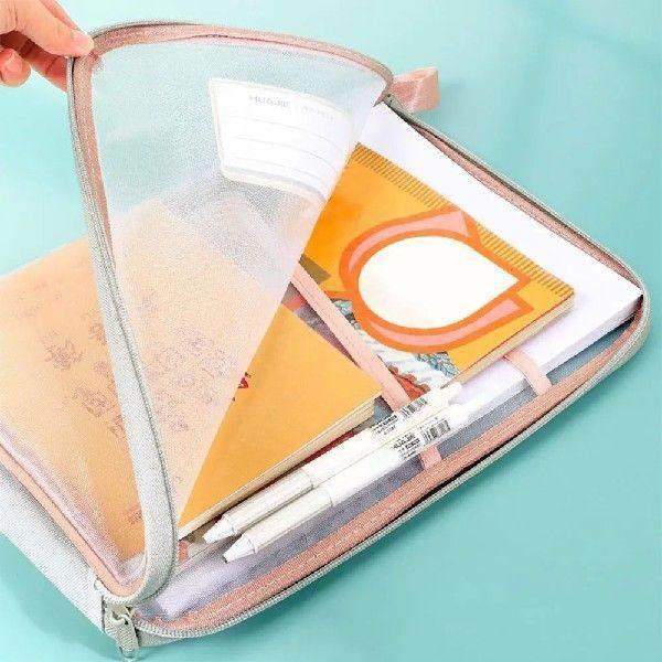 File Document Organizer Test Paper Storage Bag Large
