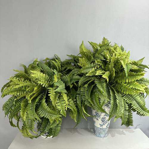 仿真蕨类植物36叶大波斯草波斯蕨植物墙装饰把束蕨草人造塑料草