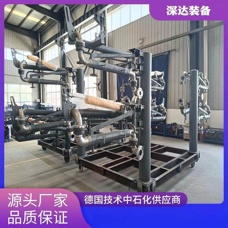 深达顶部稀硫酸鹤管液下装车鹤管密封好无静电