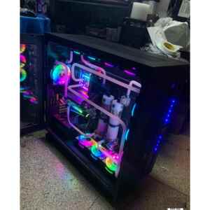 议价Tt服务器机箱Core W100 EATX主板台式电脑水冷图