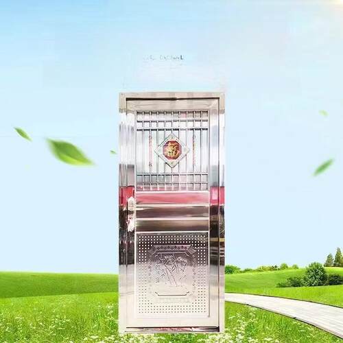 304加厚不锈钢门进户防盗农村自建宿舍阳台厨房厕所简易单门包邮