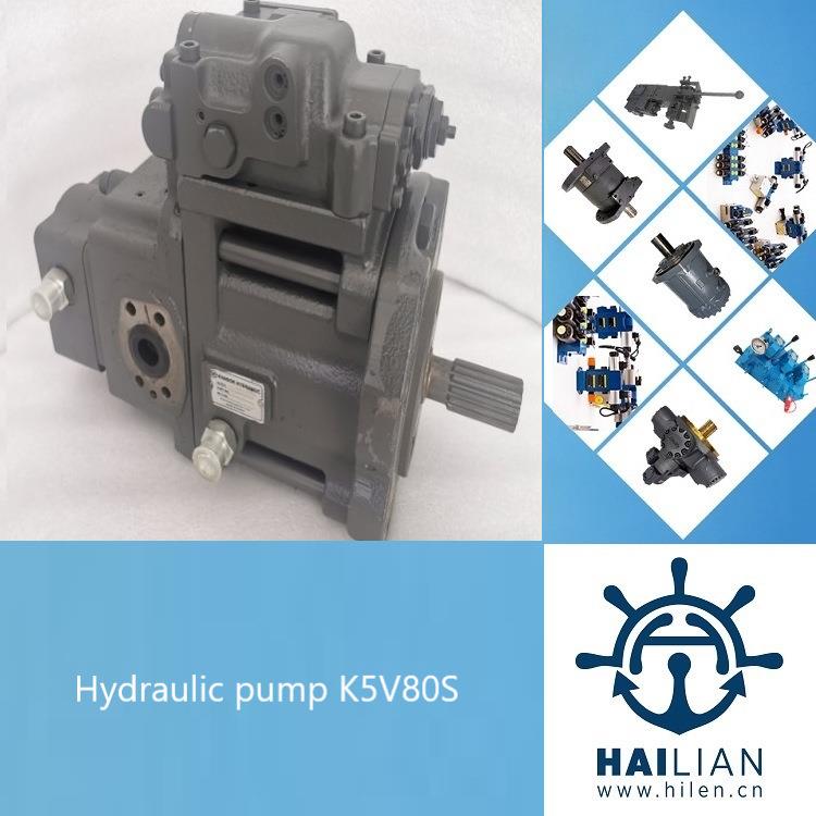 Kawasaki hydraulic pump K5V80S液压油泵