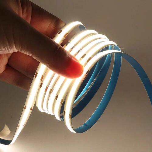 COB灯带自粘12V24V低压LED柔性软灯条家装吊顶橱柜商场超亮线形灯
