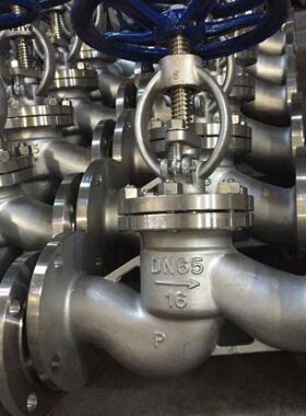 不锈钢截止阀J41W-16P/法兰304截止阀/蒸汽截止阀