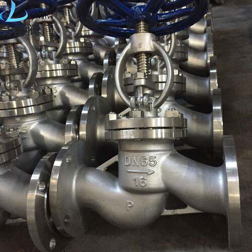 不锈钢截止阀J41W-16P/法兰04截止阀/蒸汽截止阀