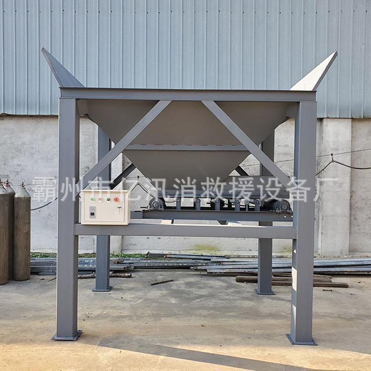 防汛沙袋快速填装机快速装沙防洪沙土装袋机单双斗工地装载机