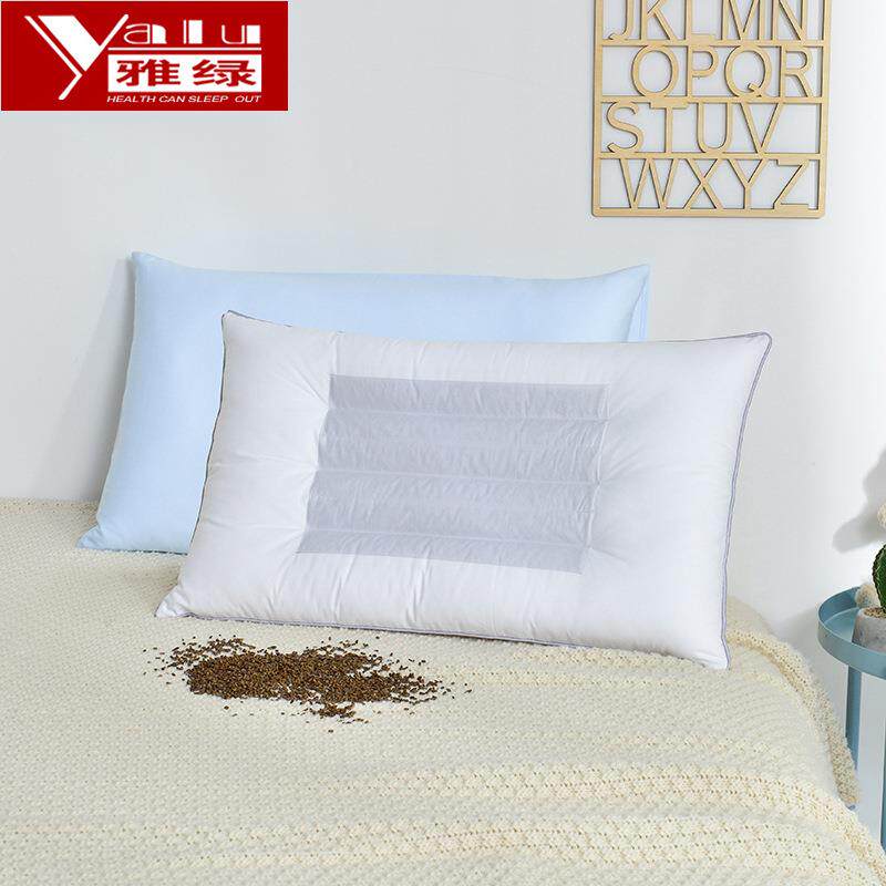 新款直销决明子枕头儿童枕芯5-2岁家用小学生护颈枕定型枕带枕套