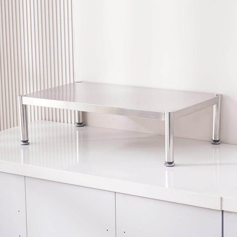 不锈钢加厚置物架整体橱柜内隔层厨房台面可调防滑电磁炉一层单层,厨房/烹饪用具,厨房置物架/置物柜/角架,淘宝优惠券,粉丝福利购,淘宝优惠卷