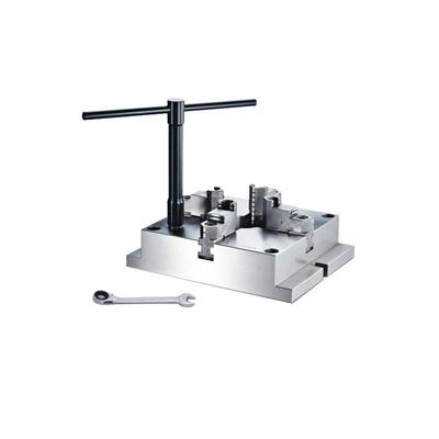 台湾精展GIN车床附件方型超薄夹头66890-MC06/08/10/12四爪卡盘