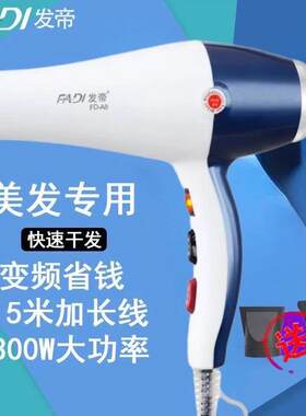 发帝A8电吹风机发廊专用大功率理发店家用美发师宿舍大风力吹风筒