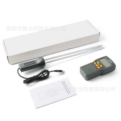水分手持智慧 湿型测数字式测试仪粮食探针仪水分 计数显md7822