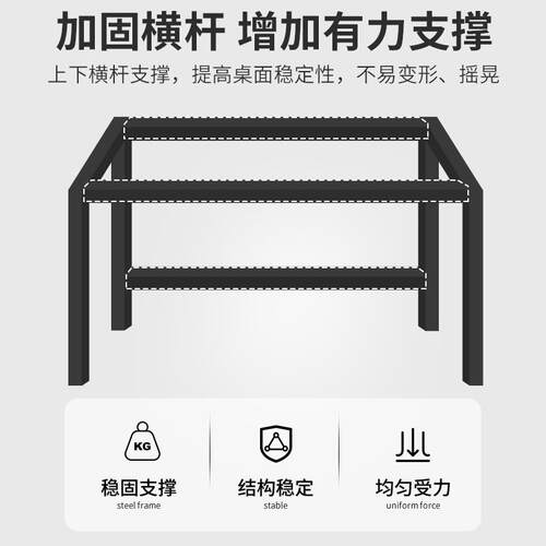 大长子桌工作台OPX办公用室办公桌椅组合家简约现代双人桌电老板