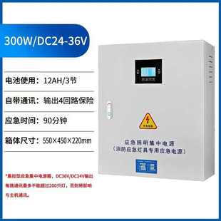 电源集中消防型配电dc2436v箱eps控制照明电源a应急 箱应急分灯具