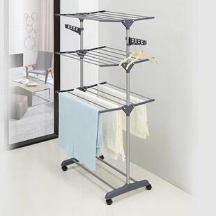 folding rack garment dryer 晾衣架多层1 clothes hanger drying