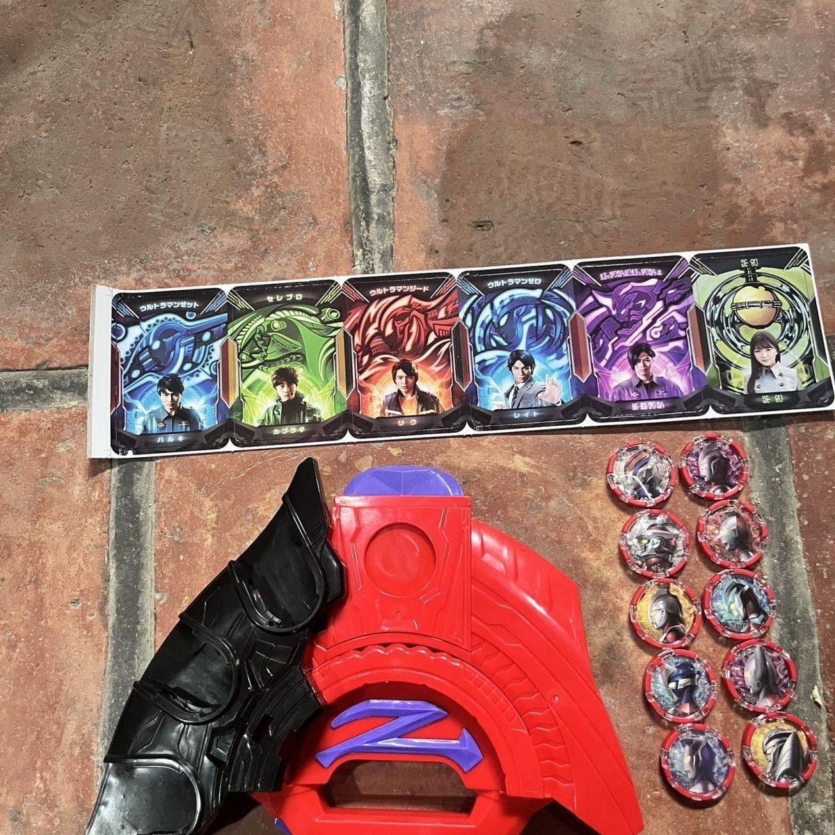 变身器升华贝利亚黄昏魔剑勋章枪弓玩具套装玩具儿泽塔奥特勋章