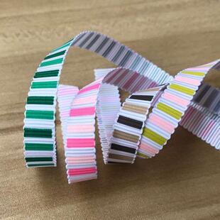 姚明AX672织带7色9毫米横纹帽带回纹带