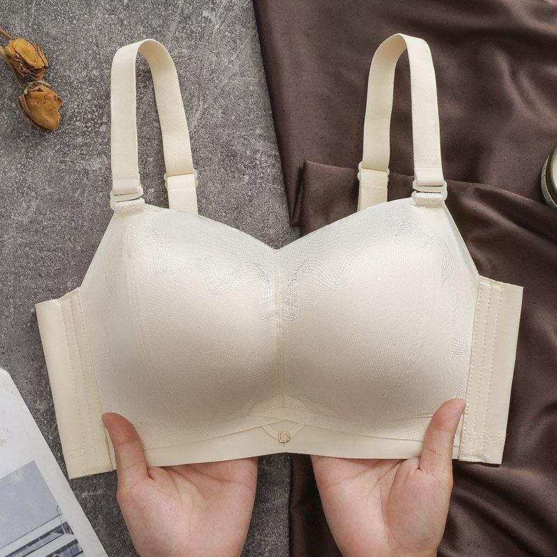 春夏款8CM加厚无痕内衣女小胸聚拢收副乳显大文胸罩平胸专用抹胸