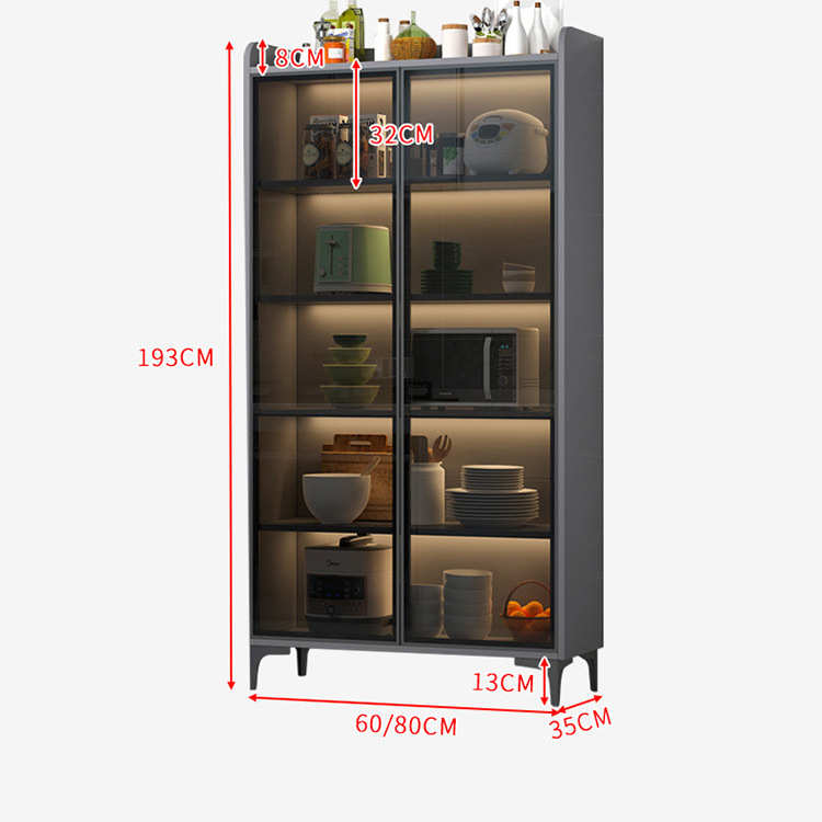 小户型加粗餐边柜厨房客厅阳台收纳家用办公室酒店靠墙置物柜