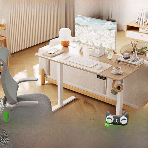 腿部电动升降桌E1S/E1N小公寓家庭办公室笔记本书桌电脑桌书桌书