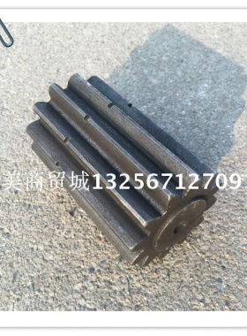 塔机塔吊配件回转减速机太阳轮太阳轴高9612齿&;;4418齿&;