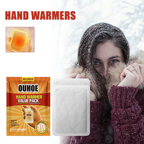 OUHOE Disposable Hand Warmers, One-Time Use Heat Packs for W
