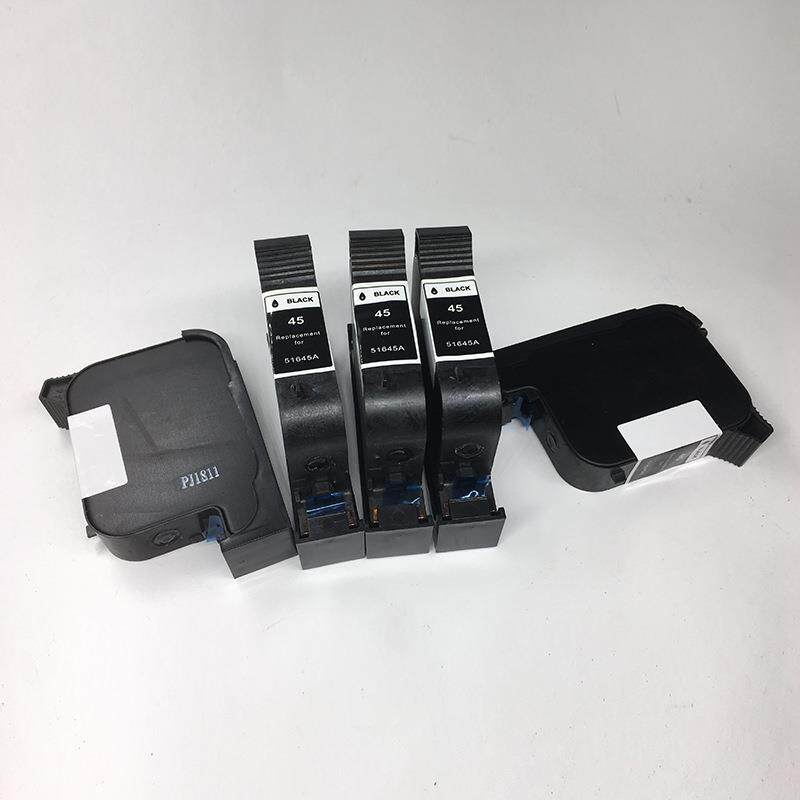适用HP45喷码机墨盒CAD服装机绘图仪51645A墨盒可加墨墨盒