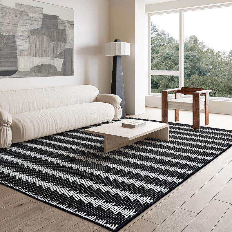 简约家用地毯卧室可睡可坐可爱全铺大面积防潮可擦免洗地垫脚垫