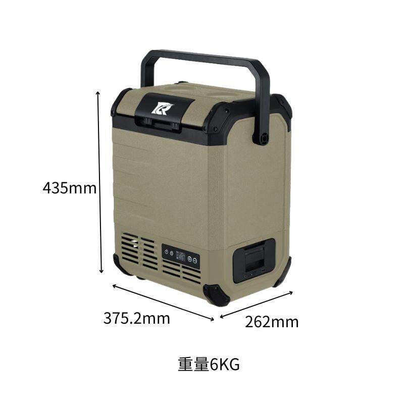 热卖压缩机车载冰箱12V车家24V两用冷冻冷藏户外露营制冷手提便携