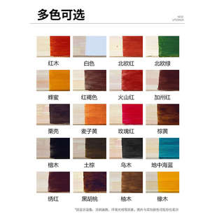 防腐木油户外油漆木漆清漆透明防水耐候木蜡油实木防腐木油漆大桶