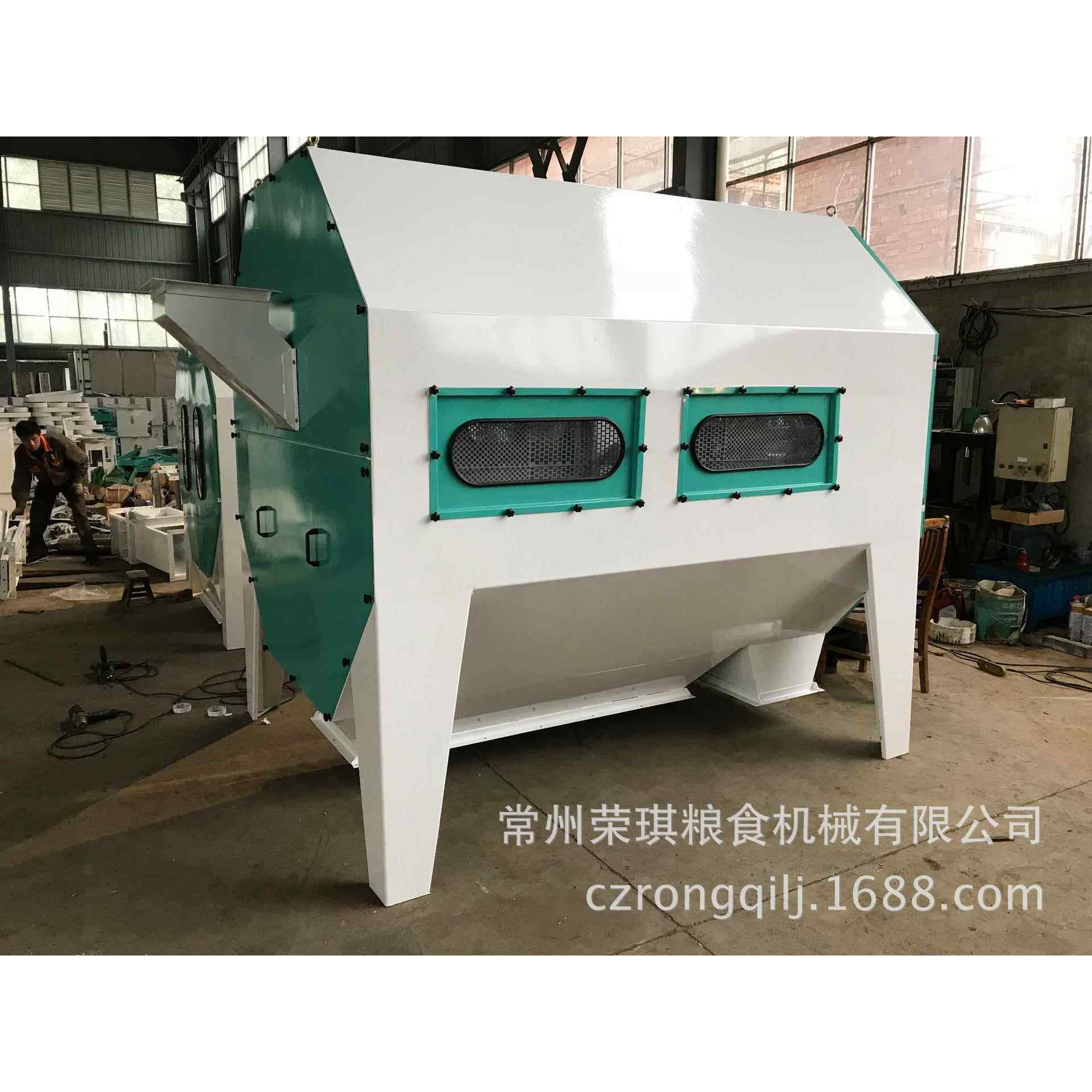 厂家直销烘干机前高效去杂质系列圆筒初清筛 清理筛 粮食清理设备