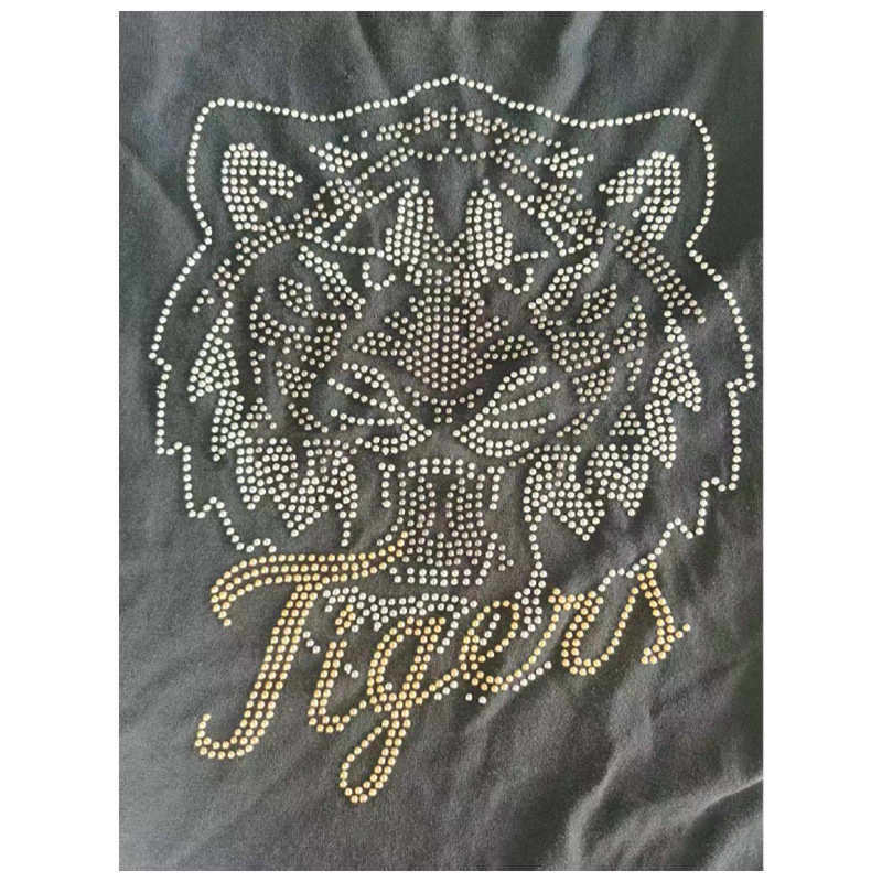 源头工厂成衣数码直喷印花丝网印发泡印厚板水钻烫金烫银工艺定制